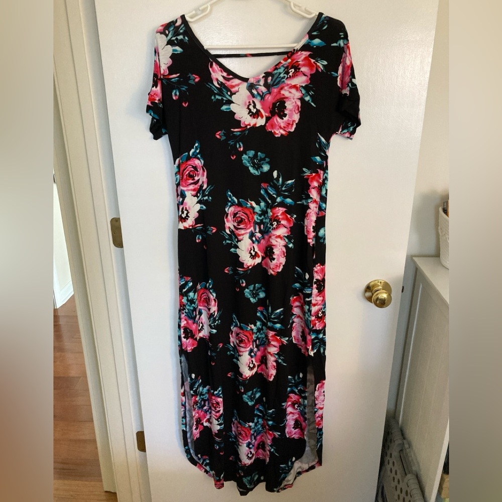 Grecerelle XS, Floral Maxi Dress